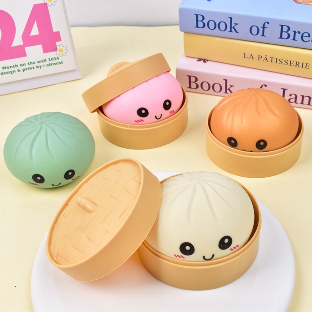 Kids Toys Dumplings - Simulated Colorful Dumpling Squishy Toys Slow