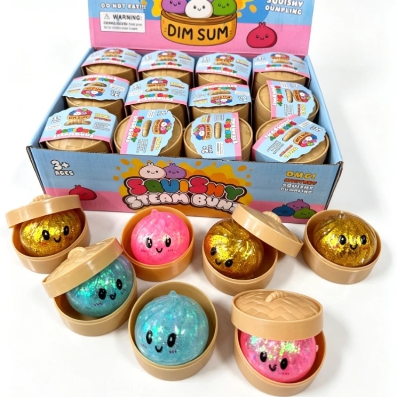 Realistic Mini Dumpling Squeez - огляд і ціна Kids Toys Dumplings