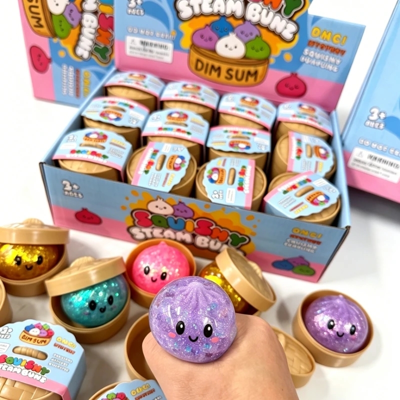 Realistic Mini Dumpling Squeez - огляд і ціна Kids Toys Dumplings