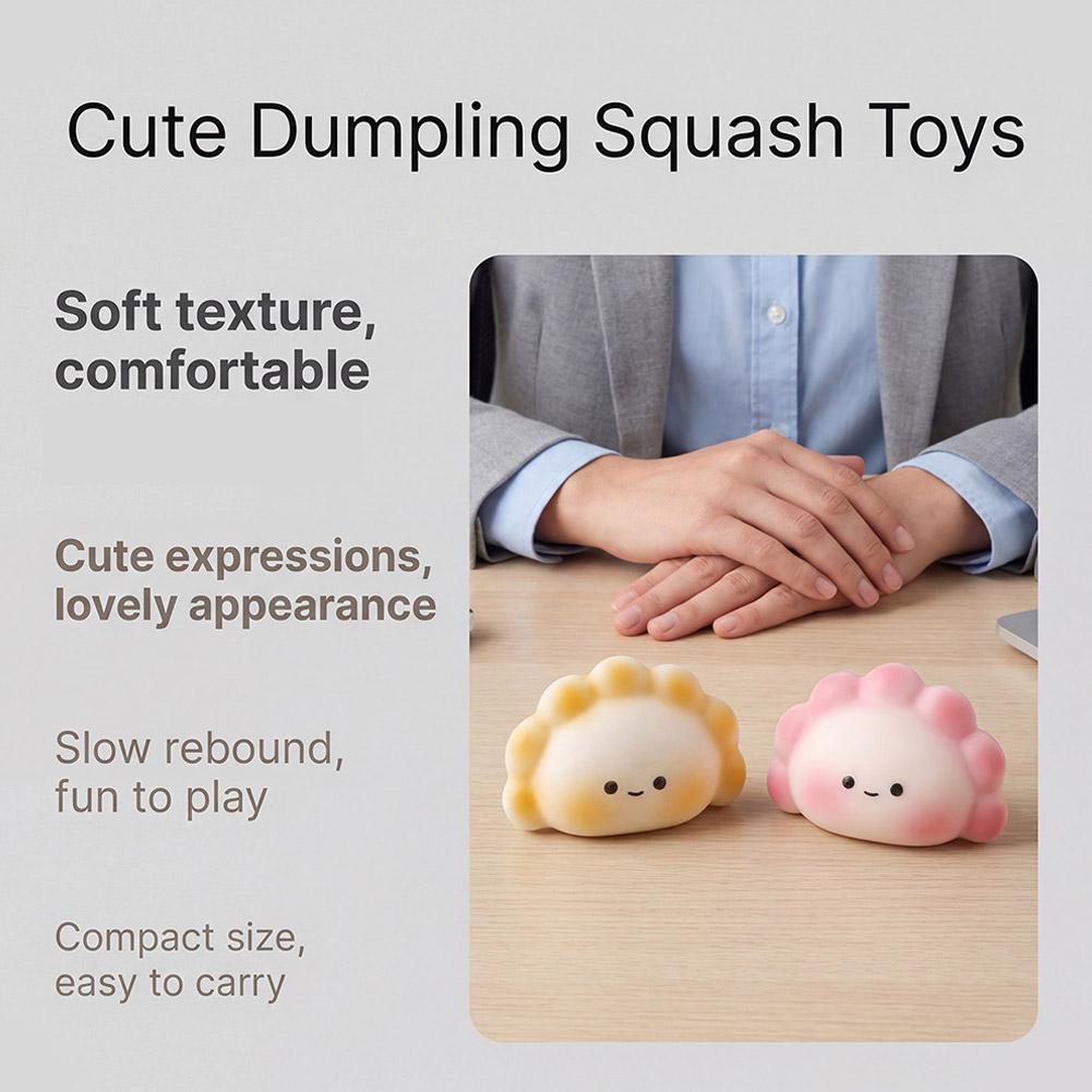 Cute Dumpling Squishies Slow R - огляд і ціна Kids Toys Dumplings