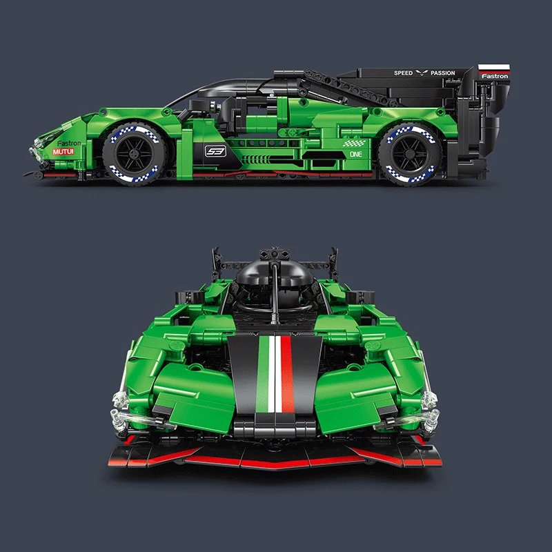 Dual-Style Green Racing Car Dr - огляд і ціна Kids Toys Unique