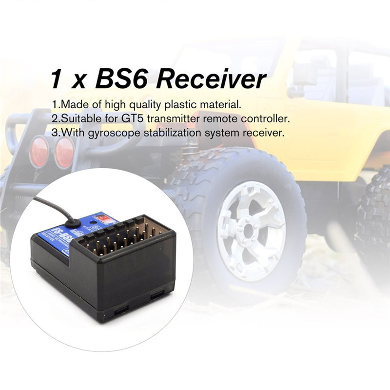 Flysky FS-BS6 Receiver 2.4Ghz  - огляд і ціна Kids Toys Remote Car
