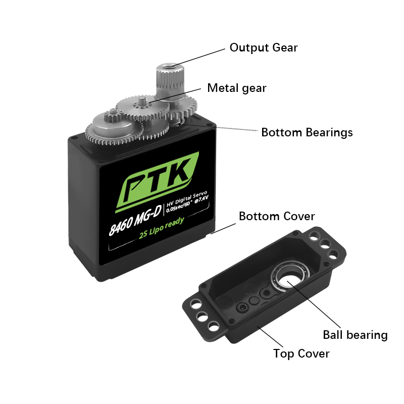PTK 8460 MG-D9gDigital servo M - огляд і ціна Kids Toys Remote Car