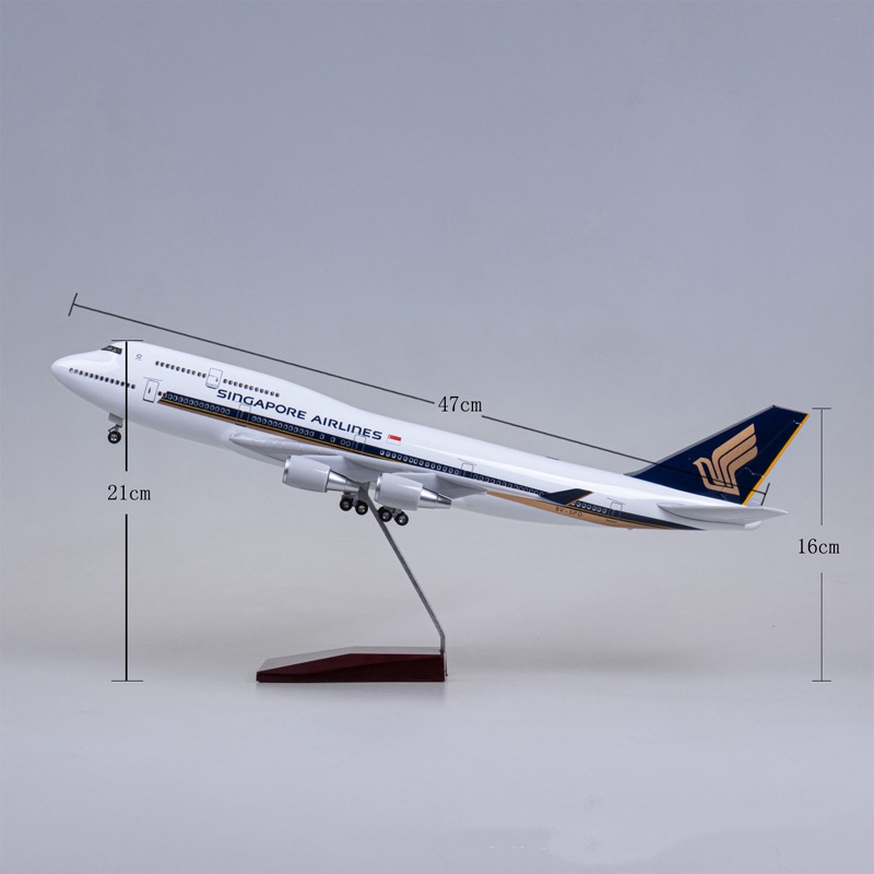 47cm B747 Singapore Model Airc - огляд і ціна Kids Toys Singapore