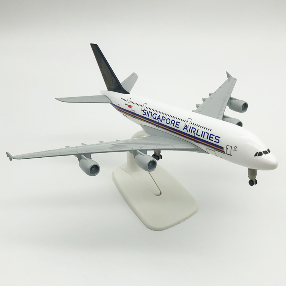 18cm Aircraft Model Airbus A38 - огляд і ціна Kids Toys Singapore