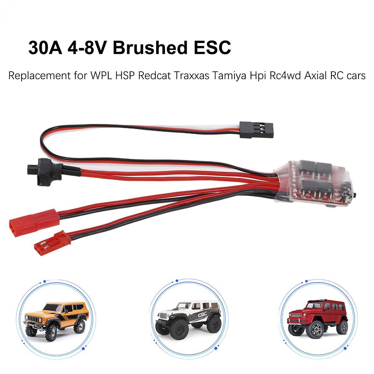 Mini RC Car 30A Brushed ESC Fo - огляд і ціна Kids Toys Remote Car