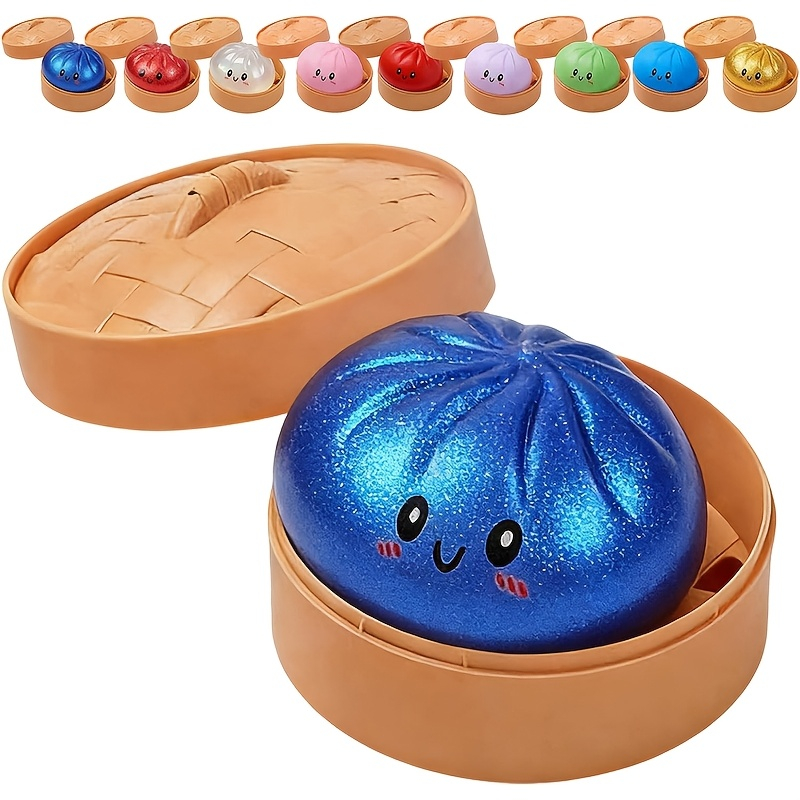 Glitter Dumpling Squishy Toy J - огляд і ціна Kids Toys Dumplings