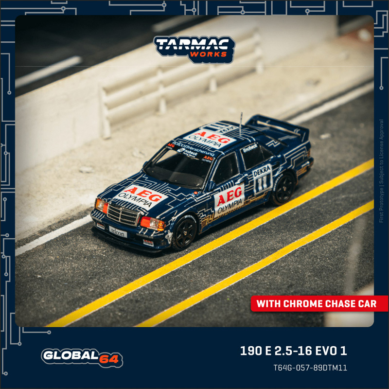 Tarmac Works 1:64 190 E 2.5-16 - огляд і ціна Kids Toys John Lewis