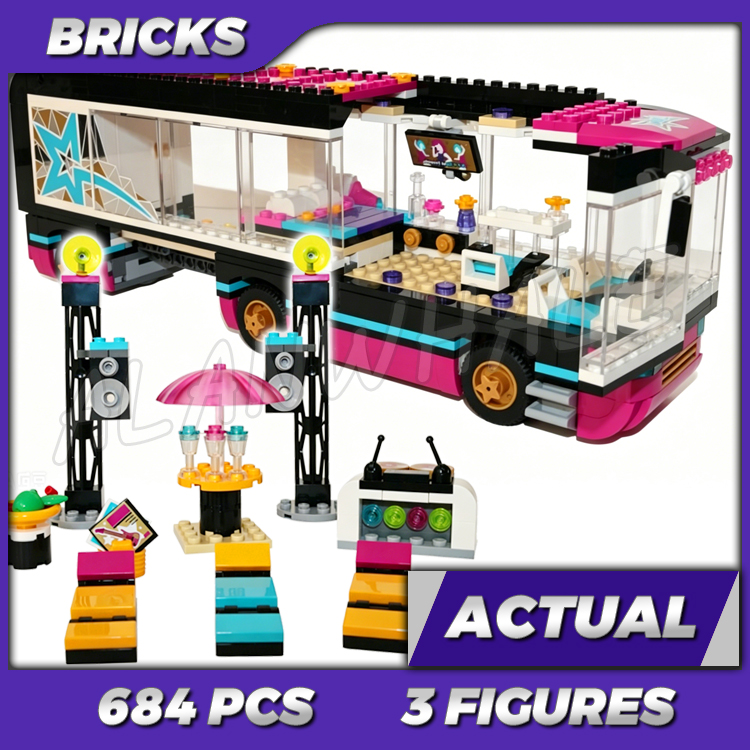 684pcs Friends Pop Star Tour B - огляд і ціна Kids Toys Xmas 2025