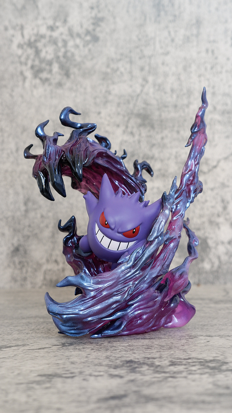 19cm Anime Pokemon Gengar Batt - огляд і ціна Kids Toys Young