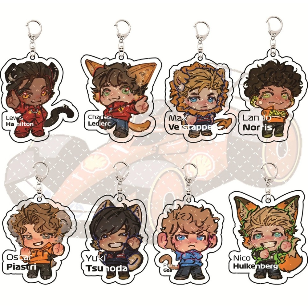 F1 Acrylic Keychain Lewis Hami - огляд і ціна Kids Toys John Lewis