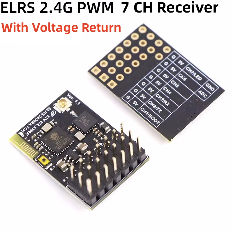 ELRS 2.4G PWM 7CH 6CH CRSF Rec - огляд і ціна Kids Toys Remote Car