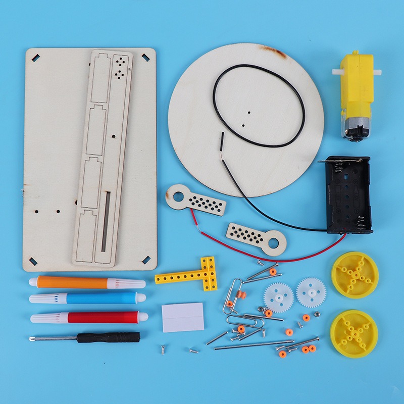 1-3Pcs DIY Wooden Electric Plo - огляд і ціна Science Experiment Kit