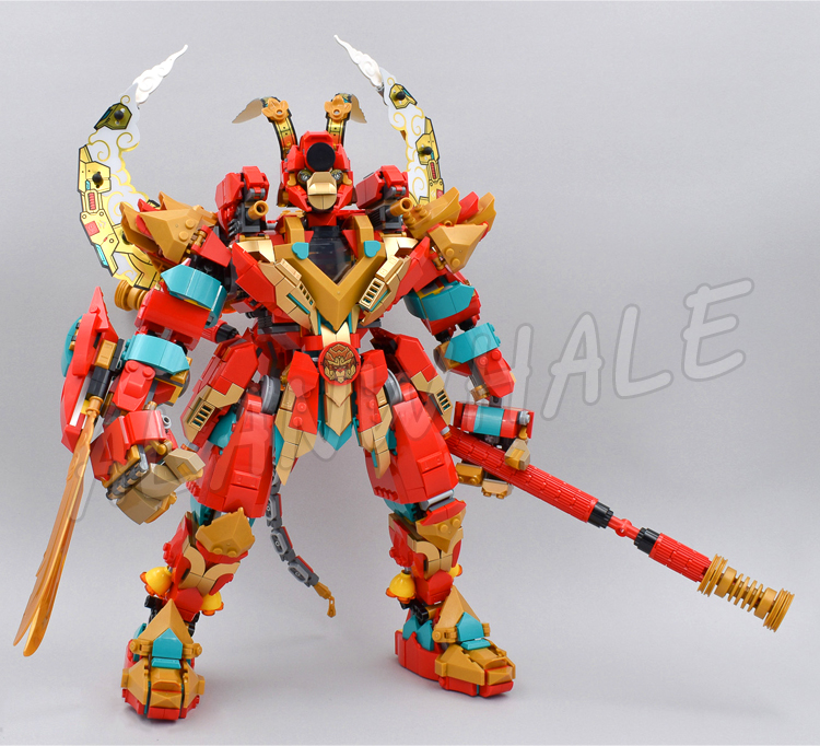 1705pcs Monkie Kid Monkey King - огляд і ціна Kids Toys Xmas 2025