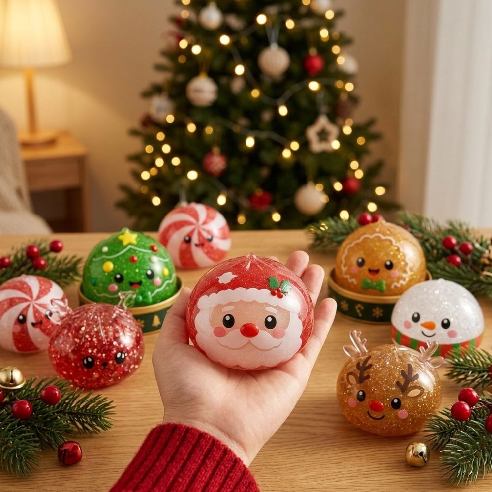 Christmas Dumpling Squishy Squ - огляд і ціна Kids Toys Dumplings
