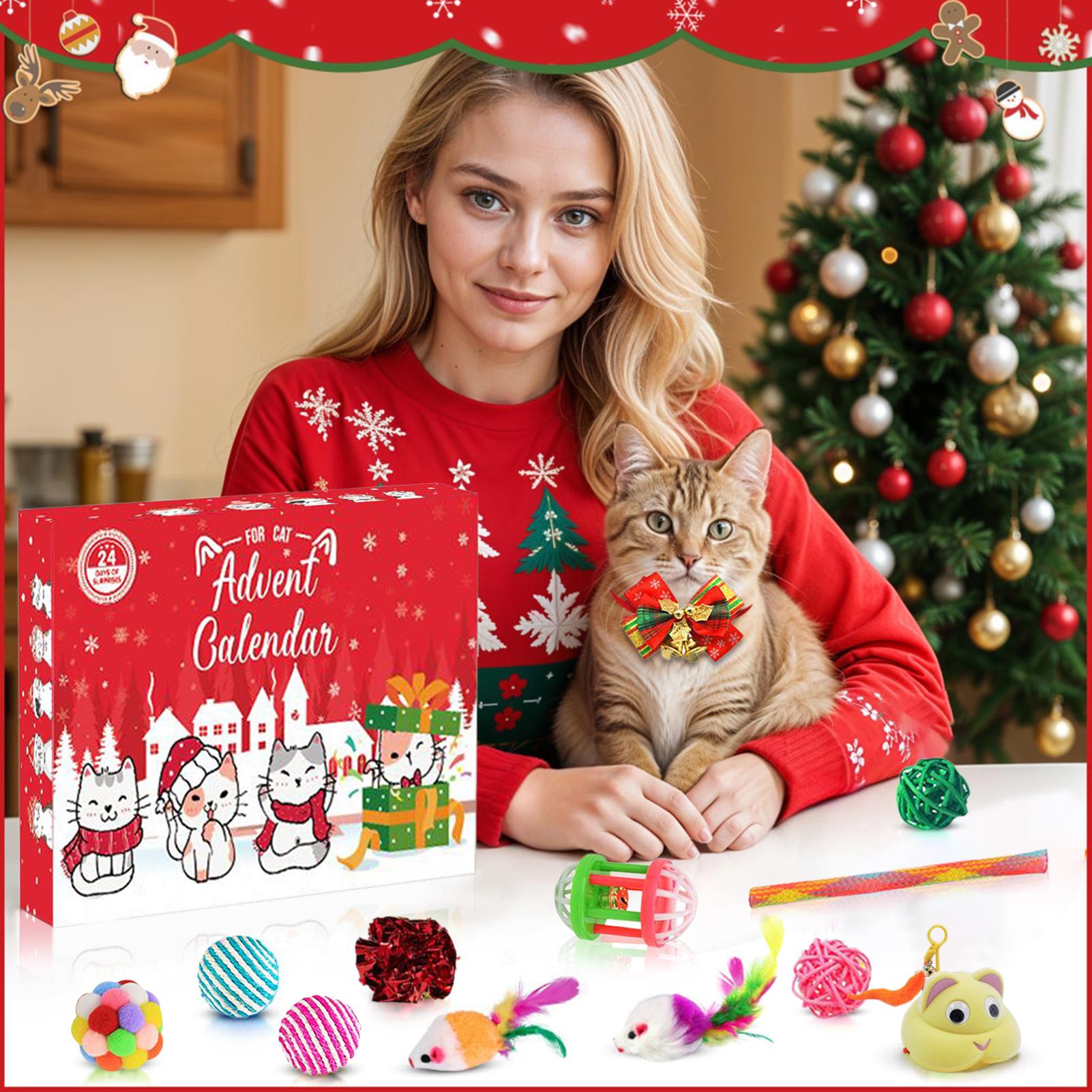 Pet Cat Toy Calendar 2025 24 D - огляд і ціна Kids Toys Xmas 2025