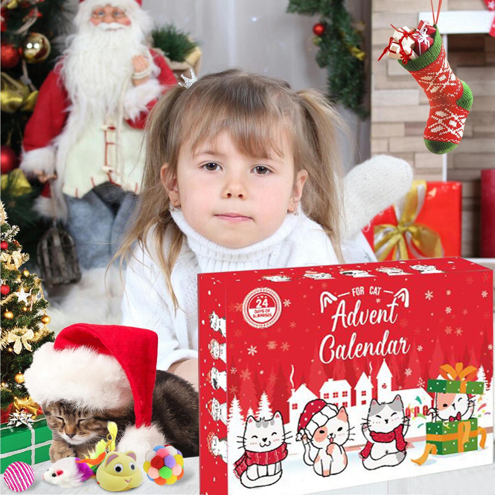 Pet Cat Toy Calendar 2025 24 D - огляд і ціна Kids Toys Xmas 2025
