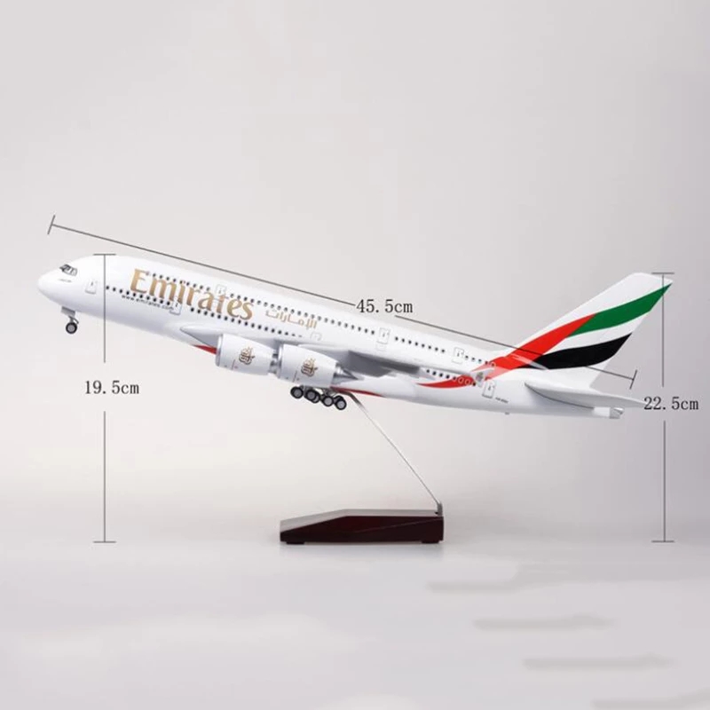 1/160 Scale Airbus A380 UAE/Em - огляд і ціна Kids Toys Uae