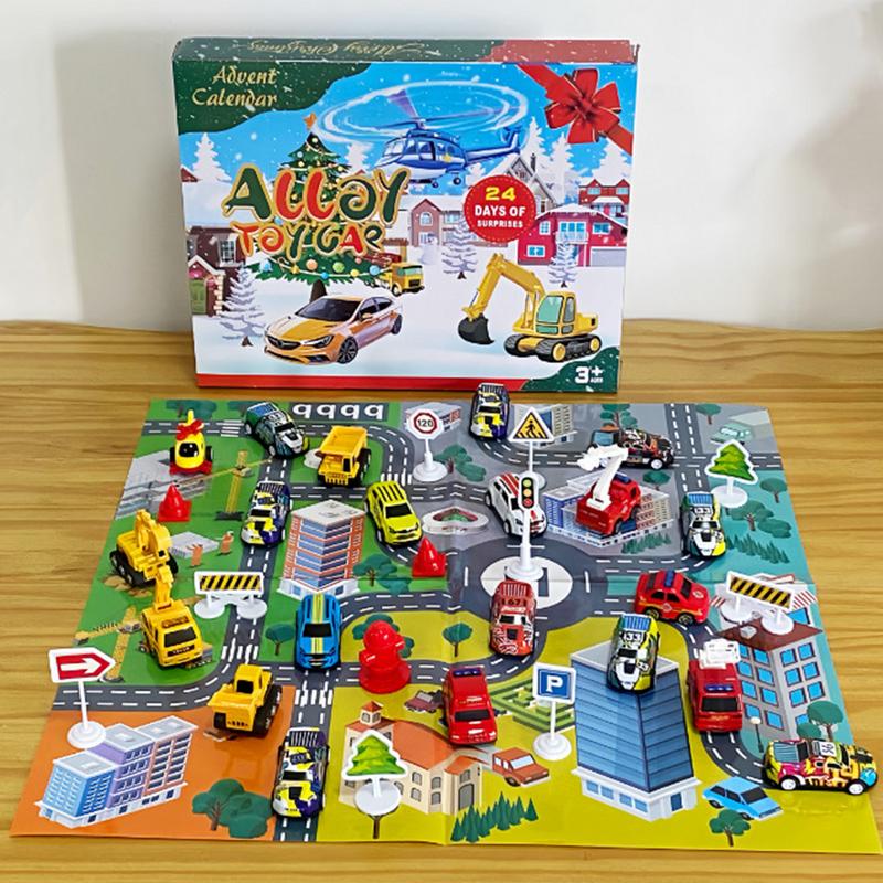 24pcs Car Toy Set Christmas Ad - огляд і ціна Kids Toys Xmas 2025