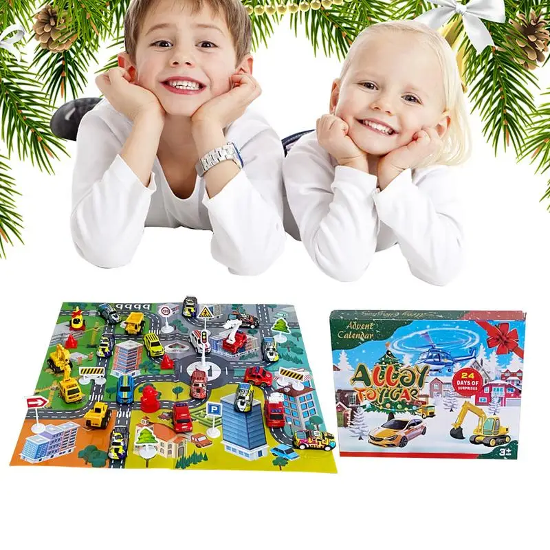 24pcs Car Toy Set Christmas Ad - огляд і ціна Kids Toys Xmas 2025