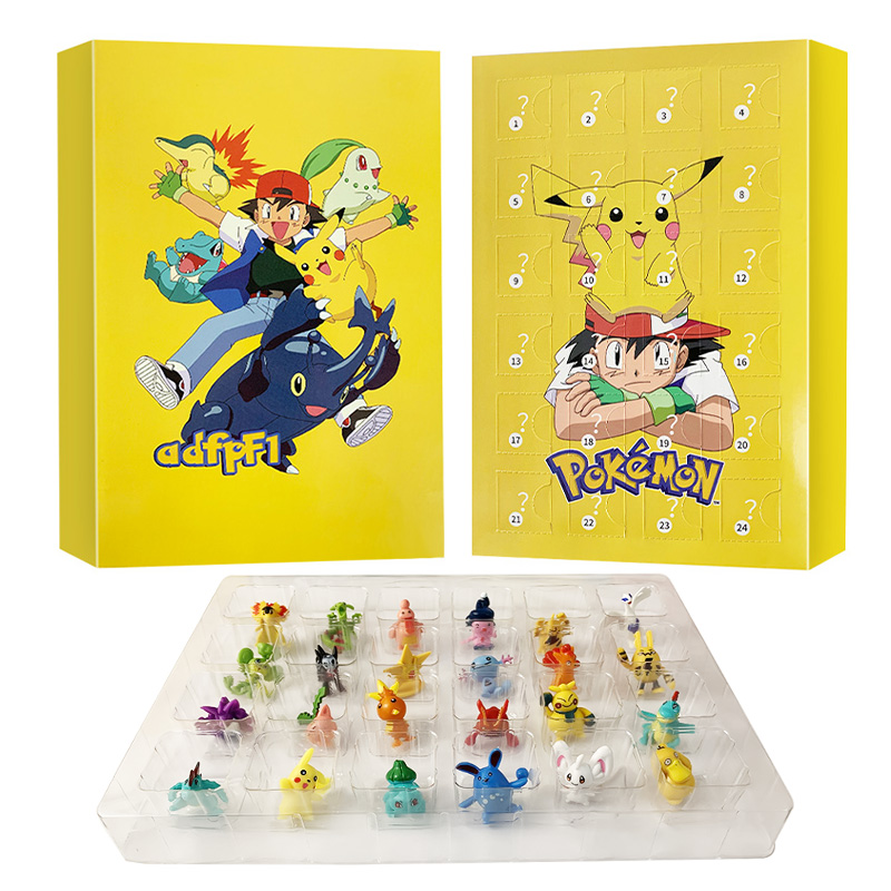 Pokemon Advent Calendar Box 20 - огляд і ціна Kids Toys Xmas 2025