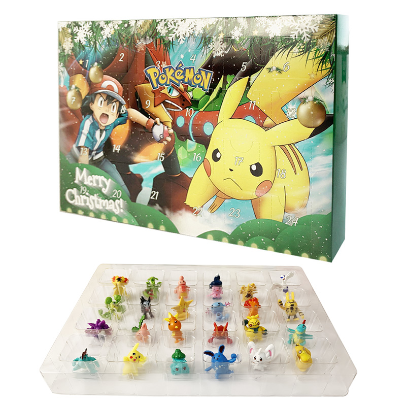 Pokemon Advent Calendar Box 20 - огляд і ціна Kids Toys Xmas 2025
