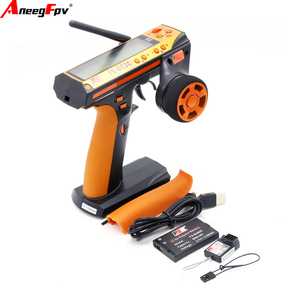 Flysky FS-GT3C 2.4G 3CH RC Car - огляд і ціна Kids Toys Remote Car