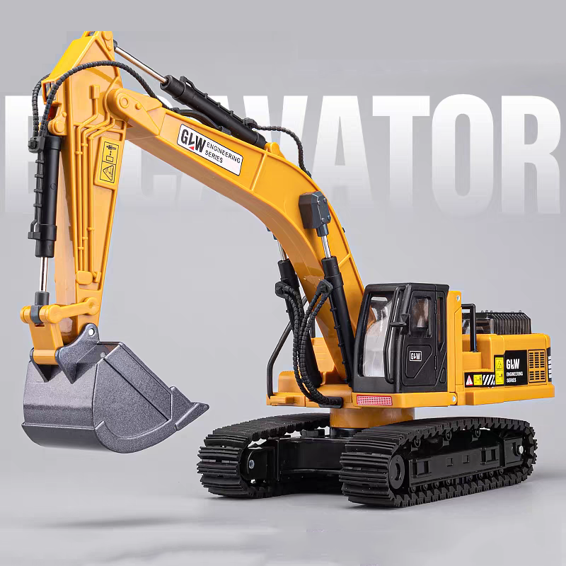 Excavator Classic Alloy+Plasti - огляд і ціна Kids Toys Unique