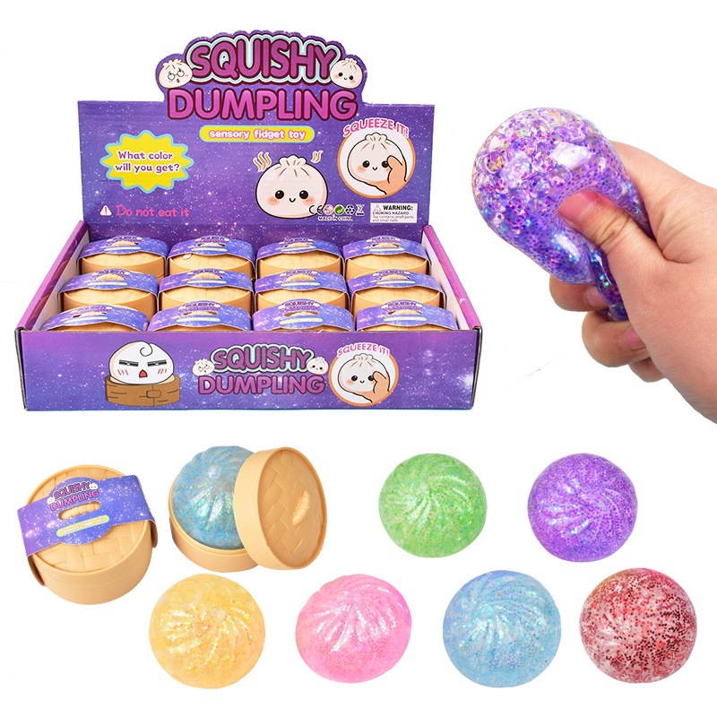 Mini Squishy Dumpling Realisti - огляд і ціна Kids Toys Dumplings