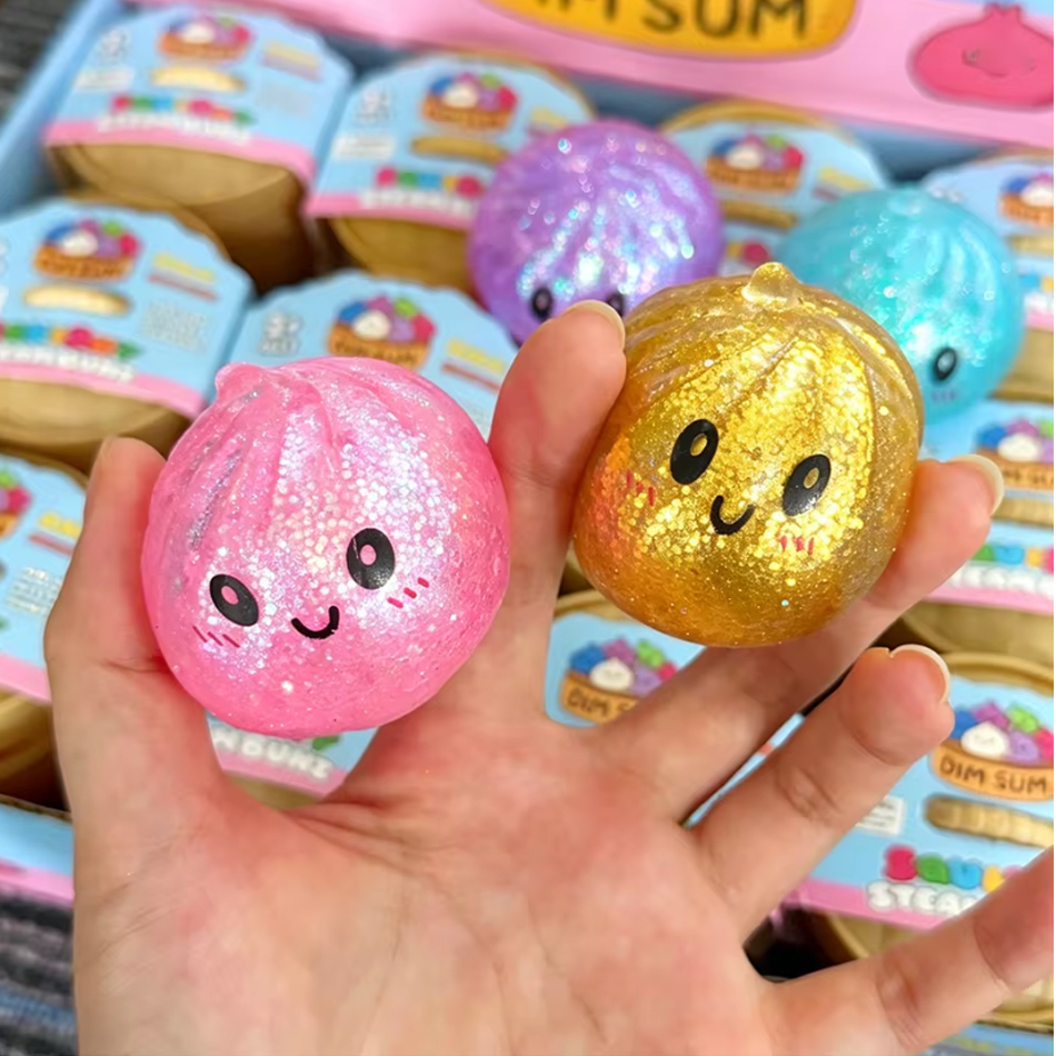 Glitter Dumpling Squishy ULTRA - огляд і ціна Kids Toys Dumplings